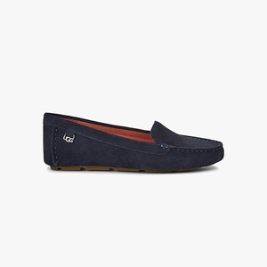 Ugg Flores Lägenheter Skor Dam Marinblå (794315JDU)